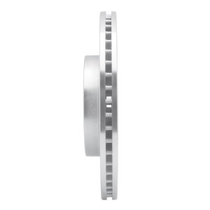 Subaru Forester Brake Rotor (1) - Front Right - R1 Concepts - Drilled & Slotted - Silver - `19-`24